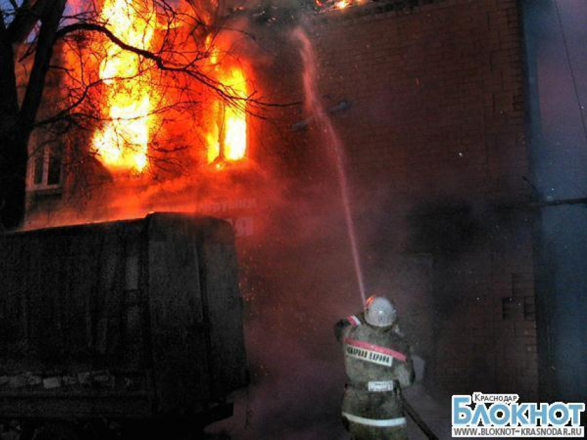 В Кущевском районе мужчина погиб при пожаре