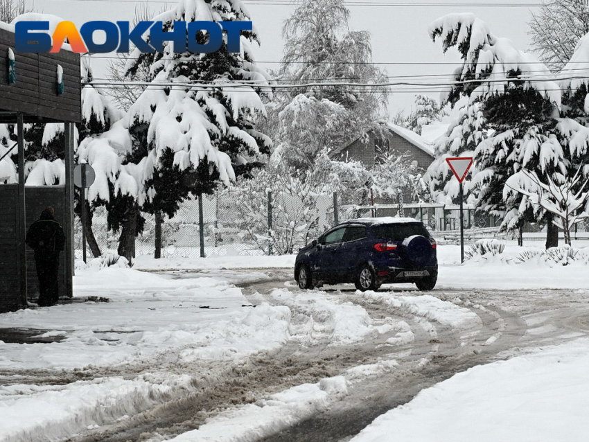 В первый день нового года дороги Краснодара «позеленели»