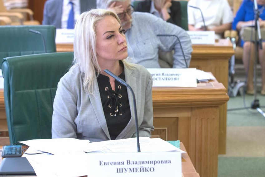 В Краснодаре задержали экс-депутата Заксобрания Евгению Шумейко за подкуп в 41 млн рублей