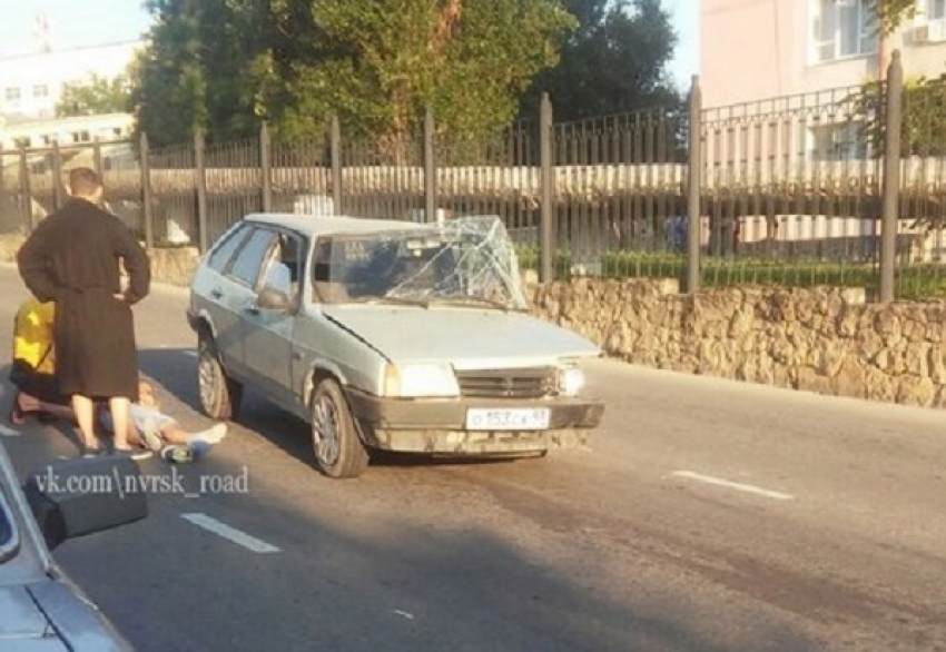В Новороссийске водитель на ВАЗ протаранил стену