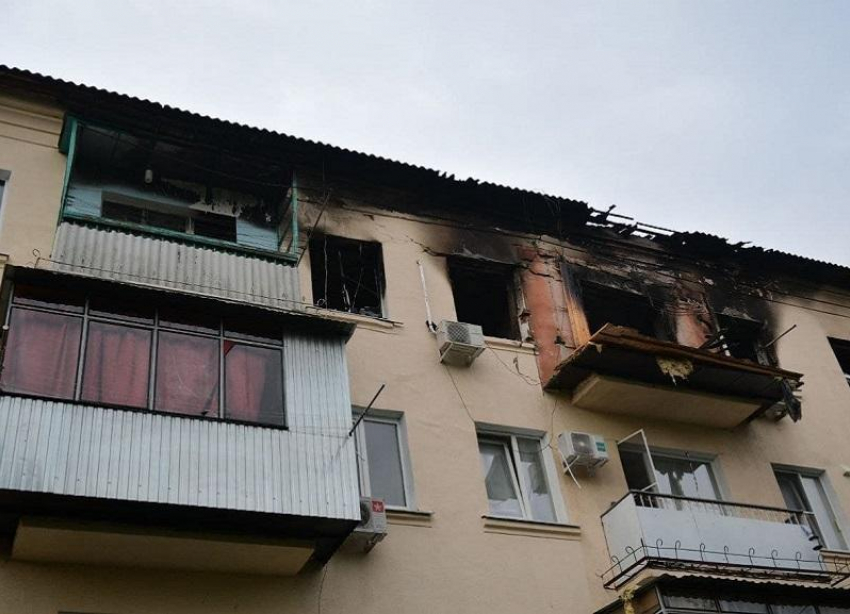 Жильцам горевшего дома в Краснодаре выплатят компенсации