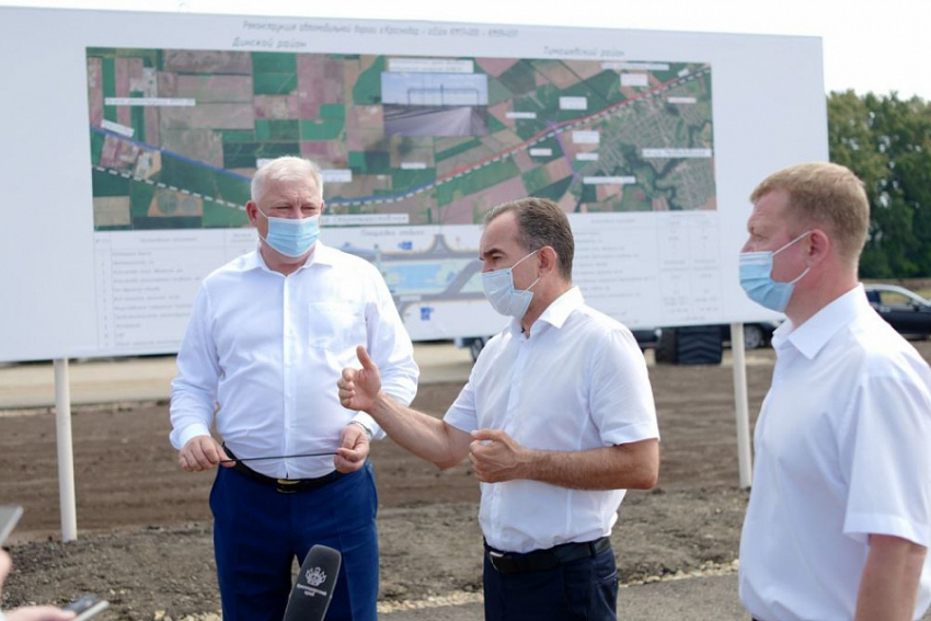 «Никаких самостийных придорожных объектов», - губернатор рассказал о реконструкции трассы «Краснодар-Ейск»