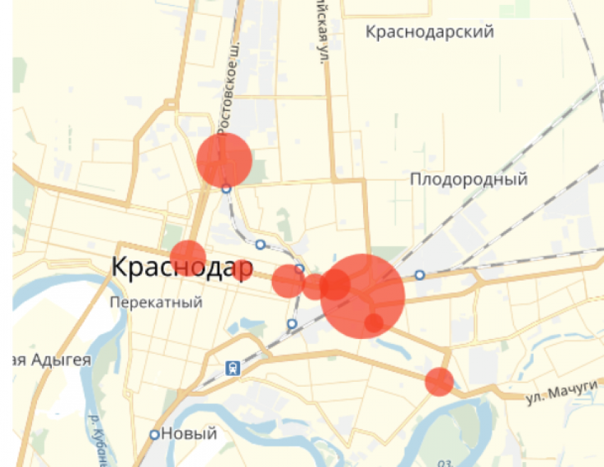 "Куда не ездить, чтобы избежать ДТП?": опубликован список аварийных участков в Краснодаре