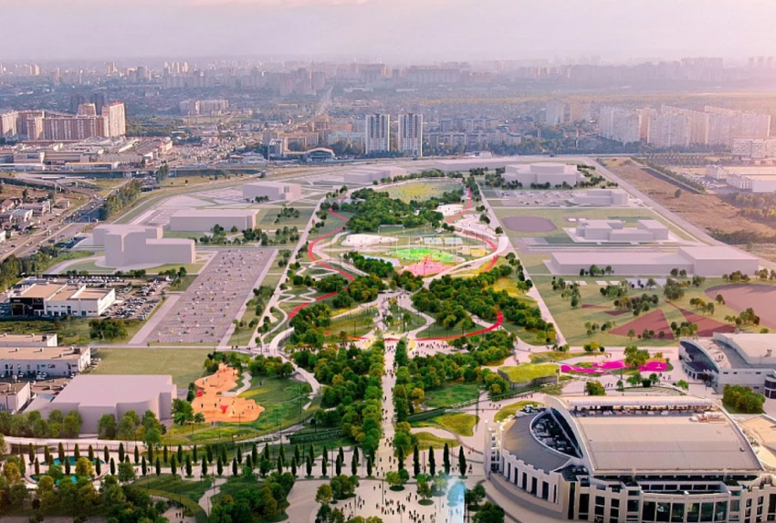 У парка «Краснодар» всё-таки появится конкурент в районе «Баскет-Холла»