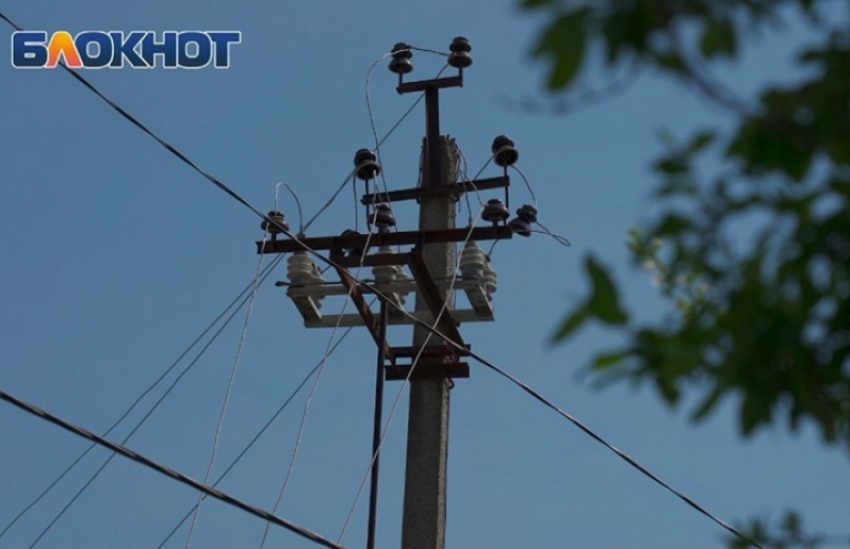 Десятки улиц Краснодара лишат электричества в понедельник 