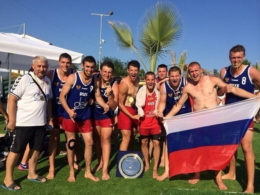 Краснодарские «скифы» стали чемпионами Европы по пляжному гандболу 