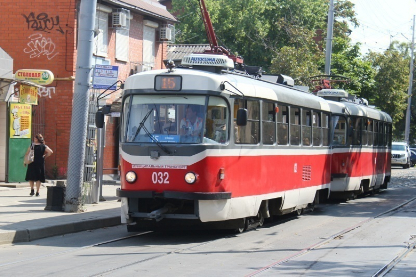 В Краснодаре изменится схема движения пяти трамваев