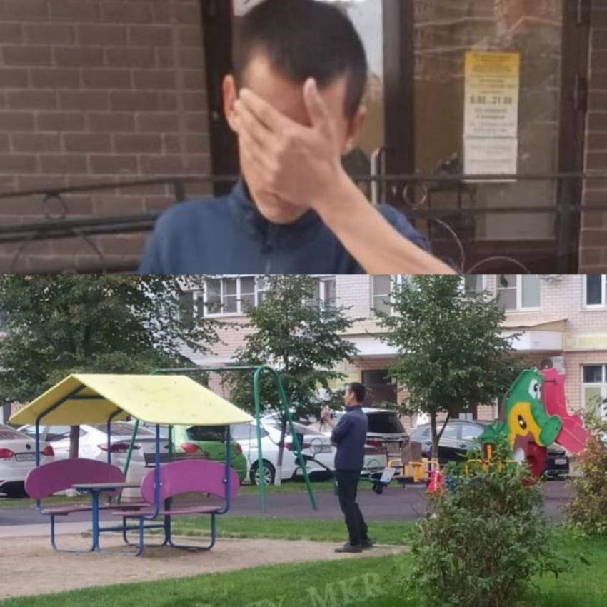 Краснодарцы задержали на детской площадке онаниста