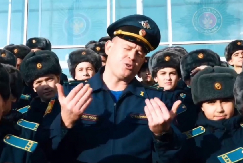 Юные кадеты рэпом поддержали больного курсанта в Краснодаре