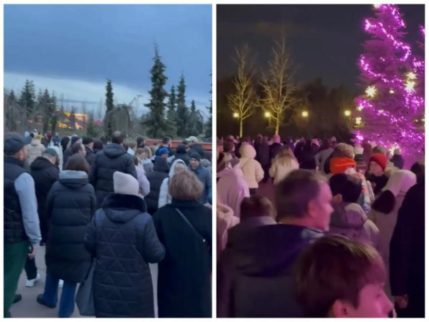 Тысячи туристов со всей России оккупировали парк Галицкого в Краснодаре  