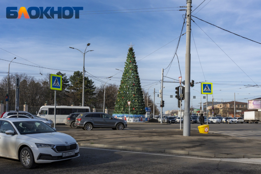 Перед Рождеством на Краснодар обрушился ливень