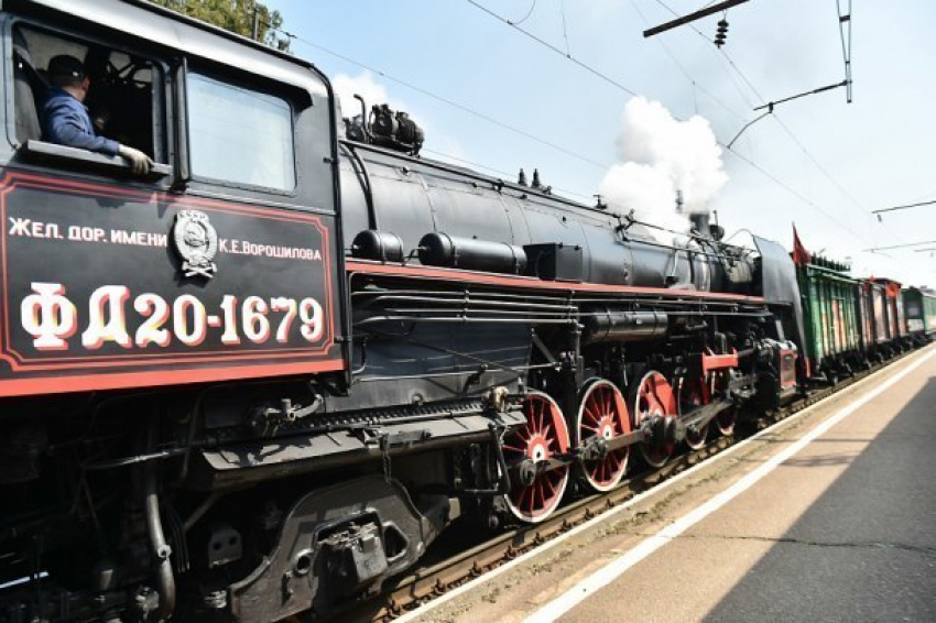 Поезд «Победа» приехал в Краснодарский край
