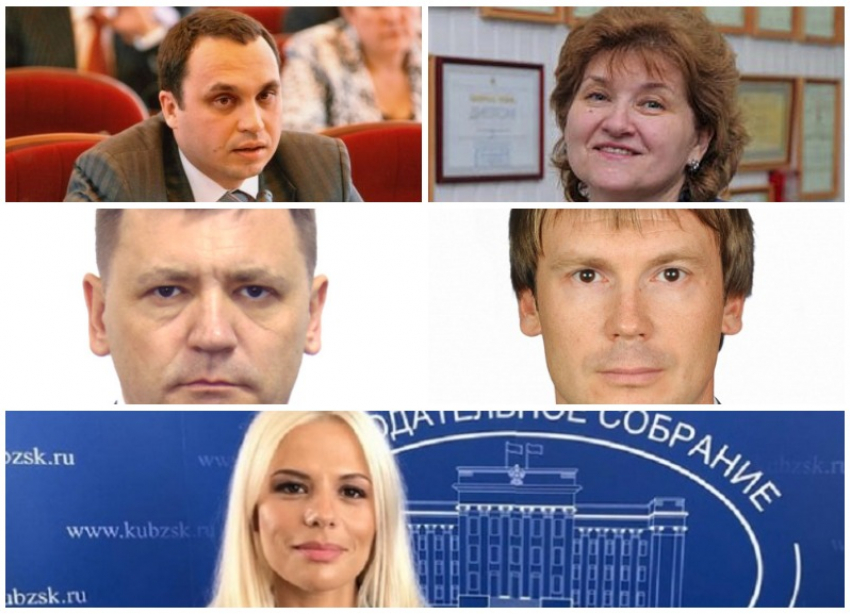 ТОП-5 самых «бедных» депутатов Заксобрания Кубани за 2019 год