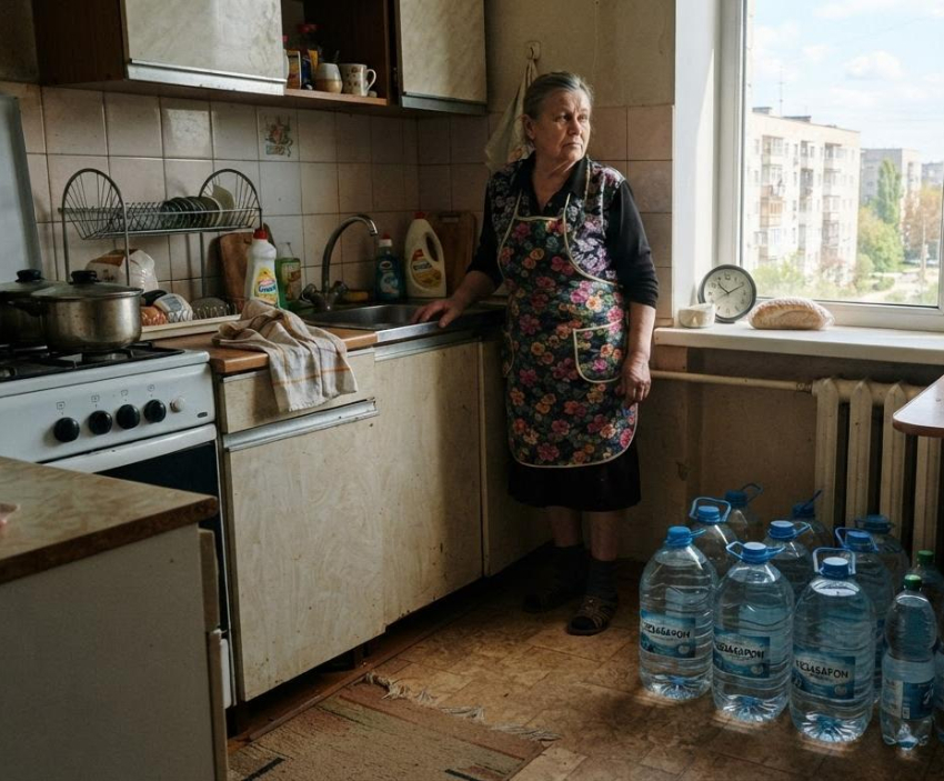 Порыв трубы оставил без холодной воды 6 улиц в Краснодаре 