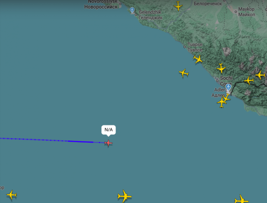 Самолёт-разведчик «Артемида» вернулся в Чёрное море