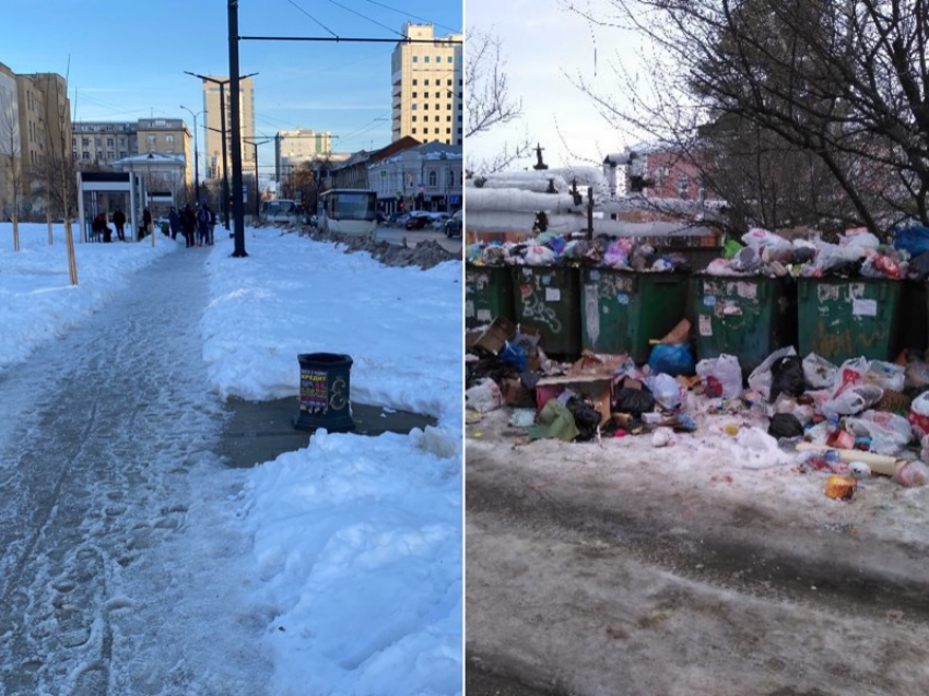 Власти Краснодара не смогли убрать снег и мусор, получив от налогоплательщиков миллиард рублей