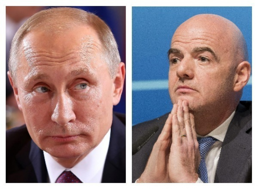 Путин 3 мая обсудит в Сочи готовность ЧМ-2018 и встретится с президентом ФИФА  Инфантино