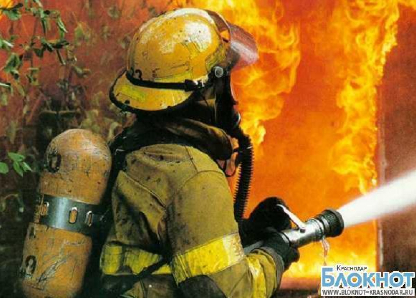 При пожаре в Усть-Лабинске погибла женщина