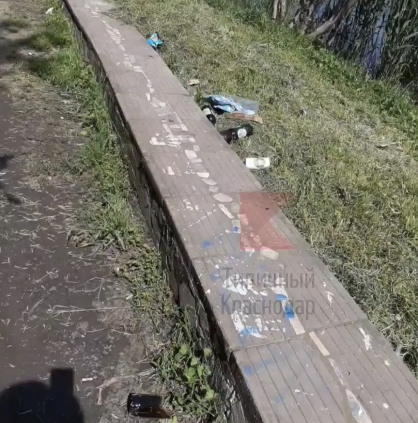 «Сделали помойку»: в Краснодаре озеро Карасун завалили мусором