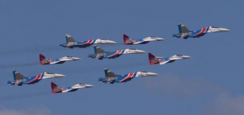 23 февраля в небе над Краснодаром пролетят «Стрижи»