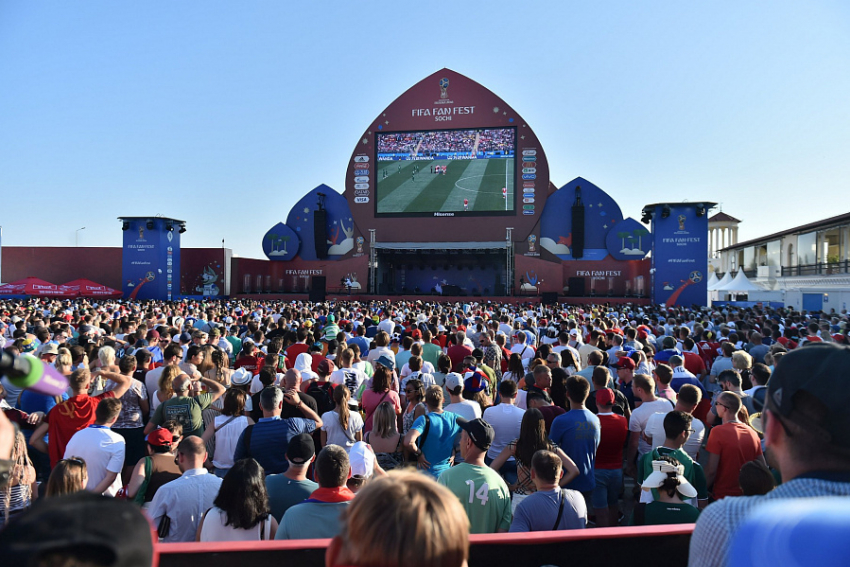 В Сочи более полумиллиона болельщиков следили за играми чемпионата мира 