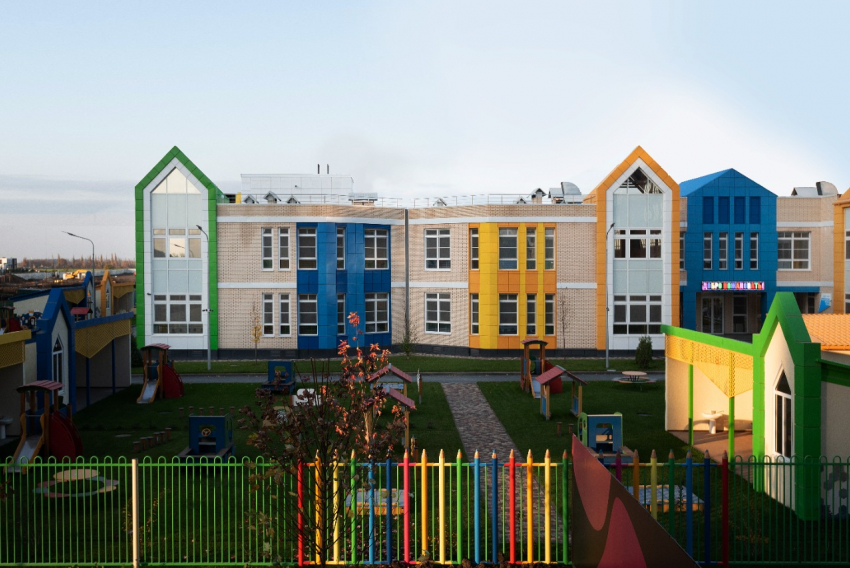 Новый детский сад «Веснушки» открылся в поселке Знаменском