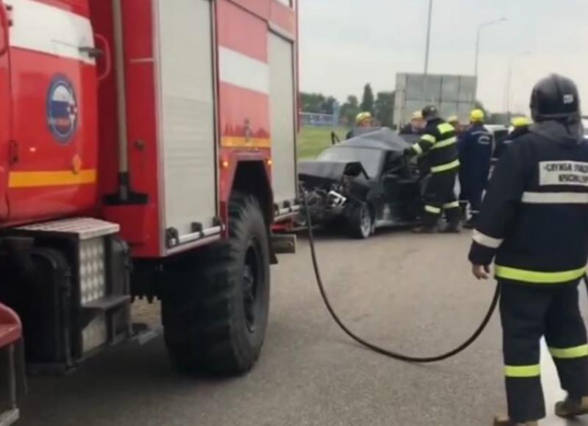 В Краснодаре произошло массовое ДТП, есть пострадавшие