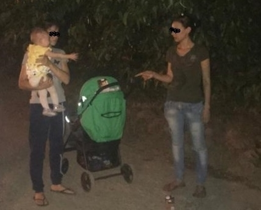 Молодая мама с младенцем попалась на закладке наркотиков в Краснодаре 