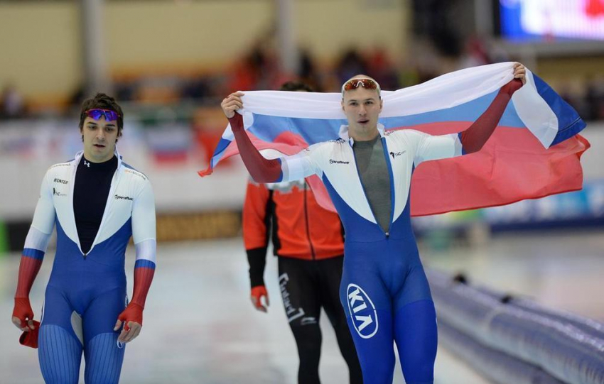Сочинский конькобежец Кулижников завоевал золото на Чемпионате Европы 