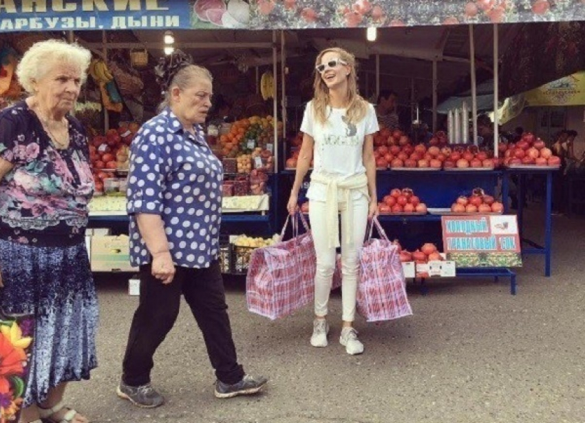 Глюкоза устроила шоу на рынке в Краснодаре