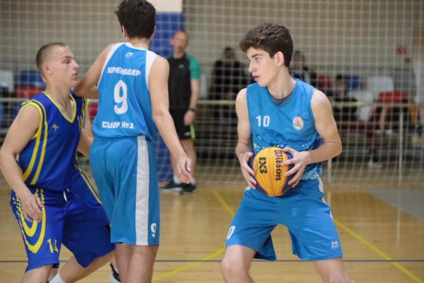 На Кубани прошло Первенство среди юных баскетболистов