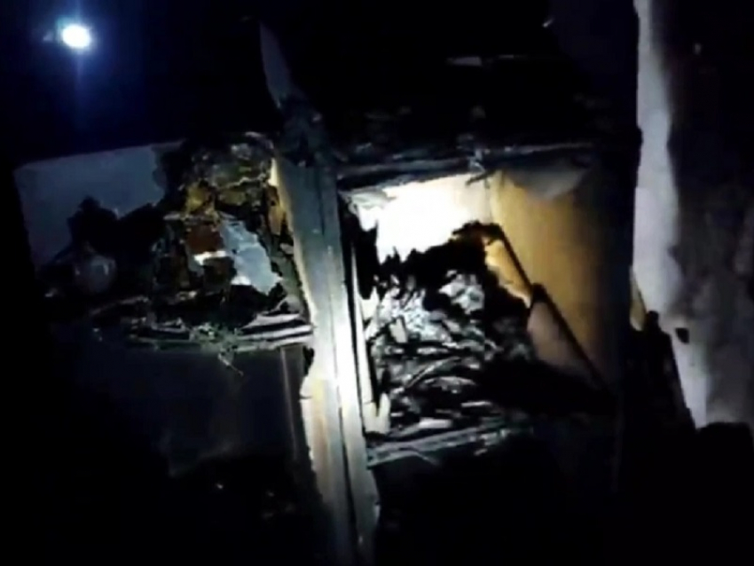 Видео из сгоревшего дома с тремя погибшими детьми в Крымском районе