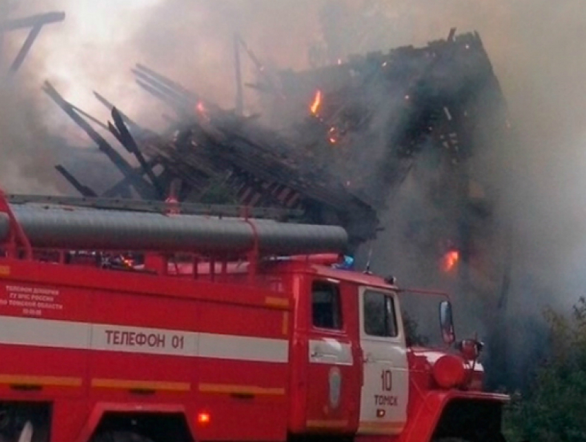 В Краснодаре при серьезном пожаре пострадал человек