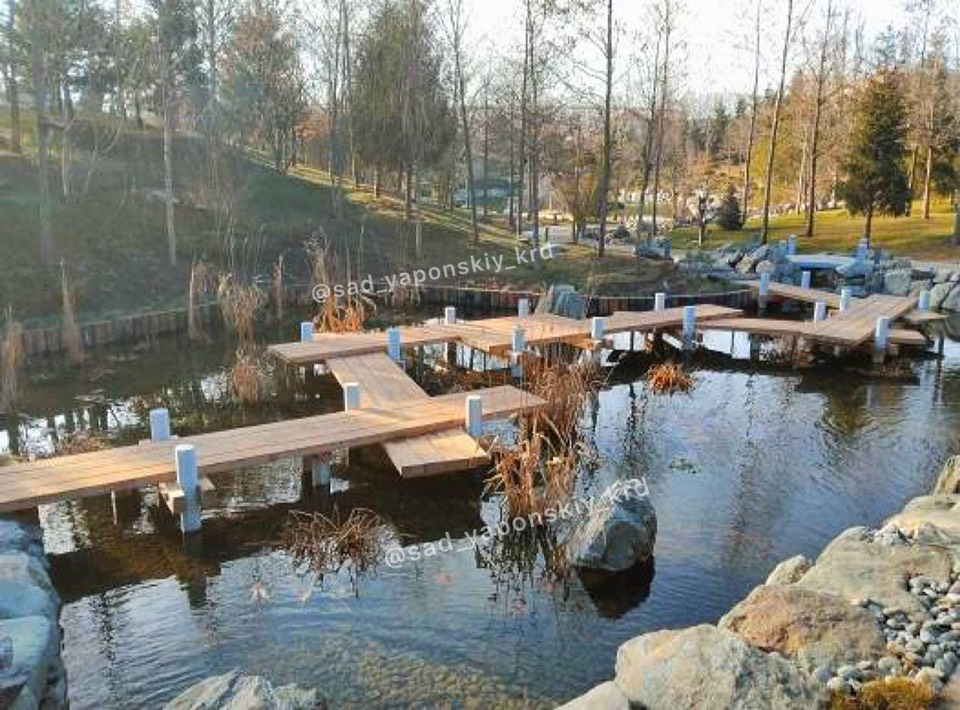 В Краснодаре анонсировали скорое открытие Японского сада