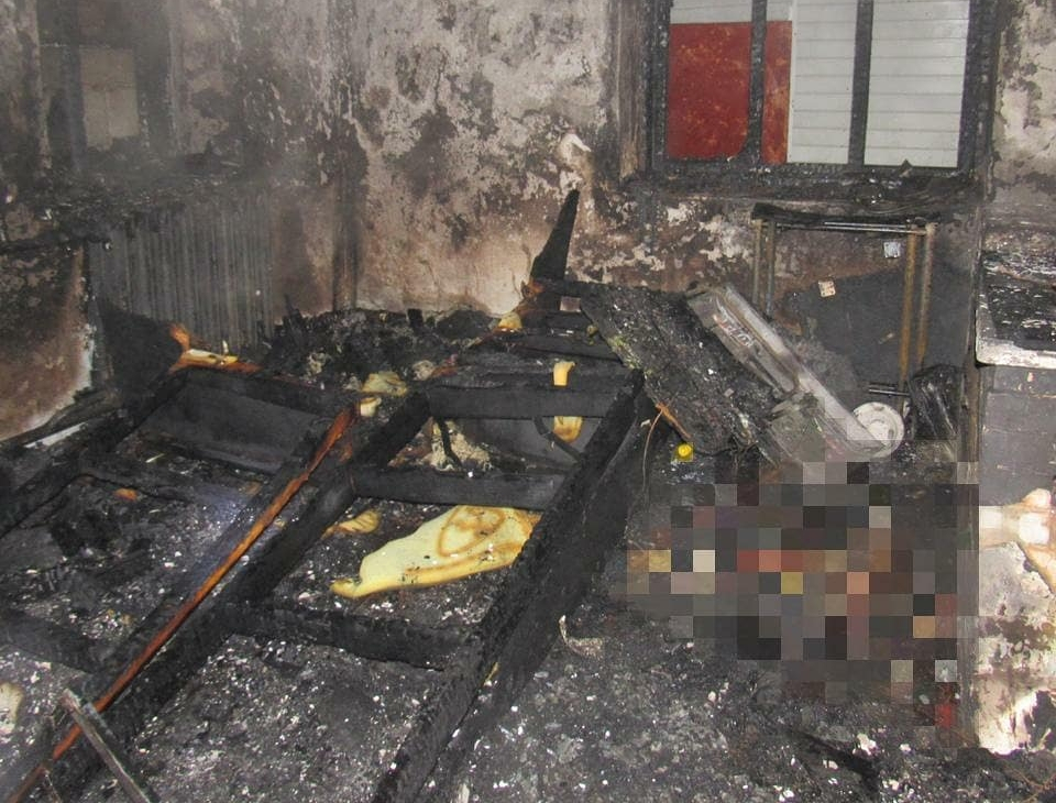 Двухлетняя девочка сгорела при пожаре в Крымске