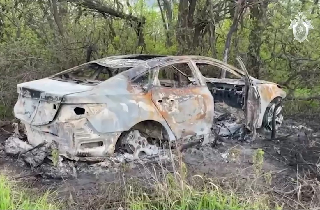 В Краснодарском крае нашли сгоревшую иномарку пропавших аниматоров